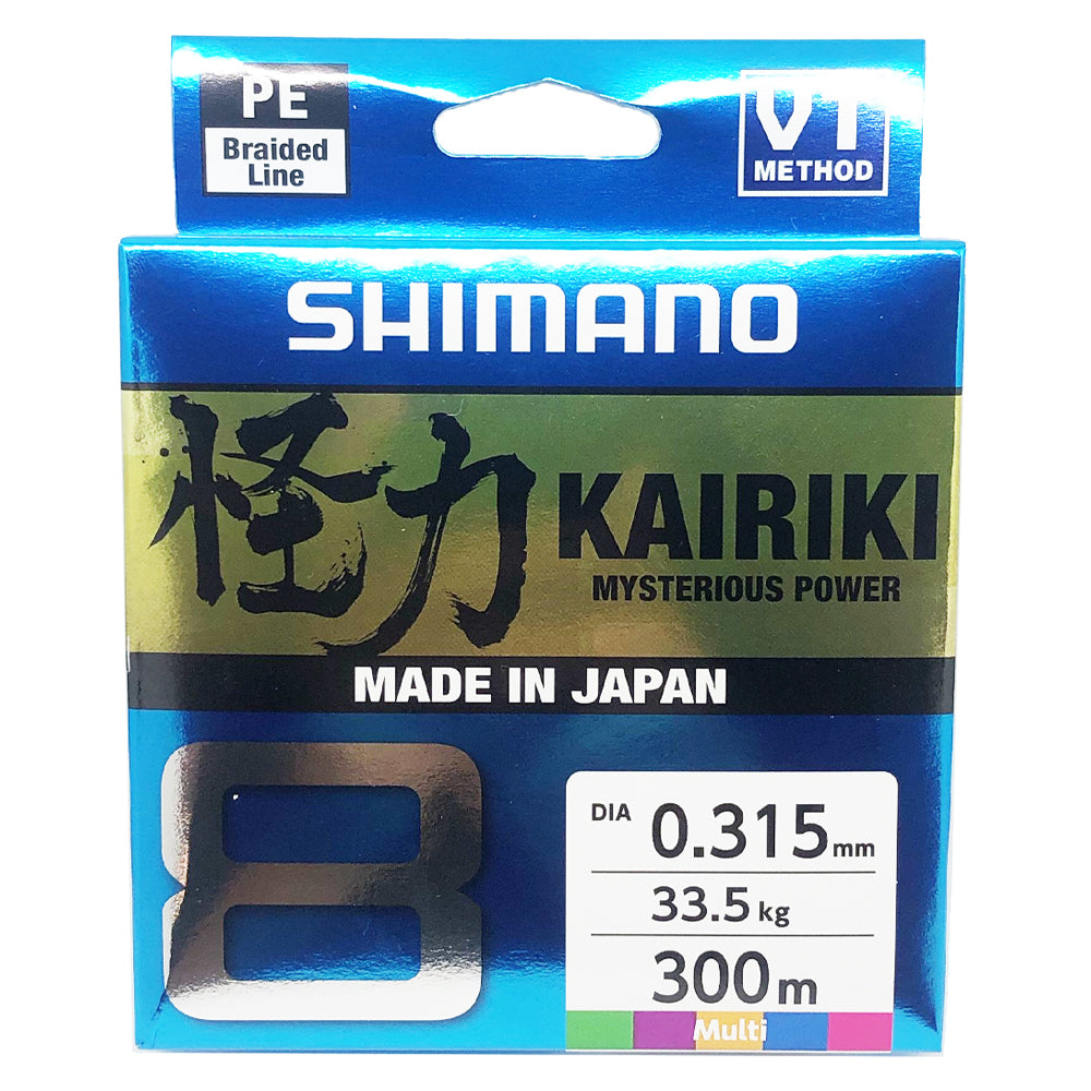 Νήμα Kairiki της Shimano 300m (πολύχρωμο)