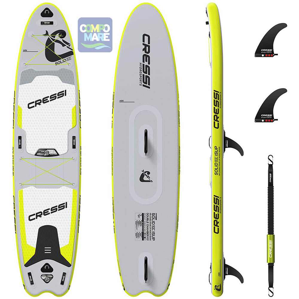 SOLID TANDEM DC ISUP GREY/FLUO 12'2''