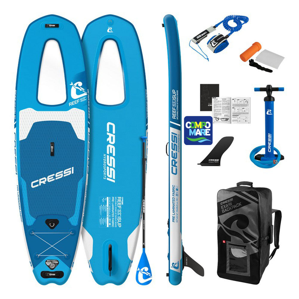 REEF WINDOW WISUP SET BLUE 10'2''